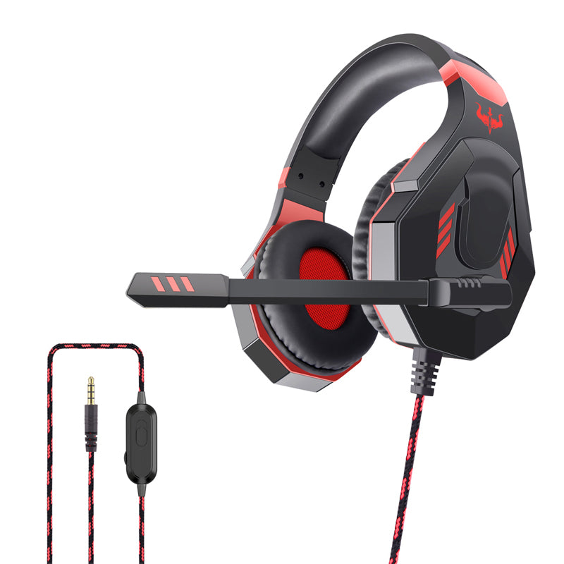 OVLENG OV-P30 Ergonomic Design E-sports Gaming Headphone 3.5mm Wired Over-Ear Headset with Rotation Microphone OVLENG OV-P30 Ergonomic Design E-sports Gaming Headphone 3.5mm Wired Over-Ear Headset with Rotation Microphone